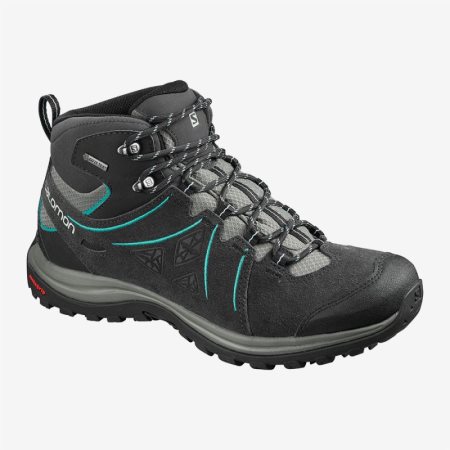 Scarpe Trekking Salomon ELLIPSE 2 MID LTR GTX W Donna Nere IT 2-E13